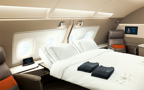 Singapore Airlines A380 first class suites